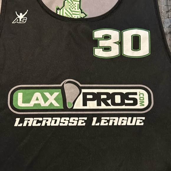 Reversible Atlantic Sportswear lax jersey #30. LAX PRO JERSEY. - Picture 3 of 9